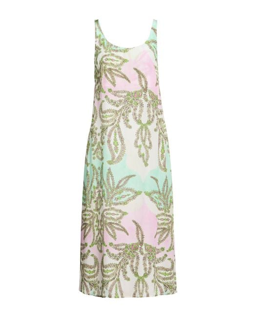 Maliparmi White Midi Dresses