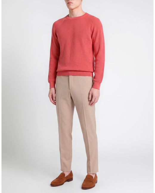 Pullover Moorer de hombre de color Pink