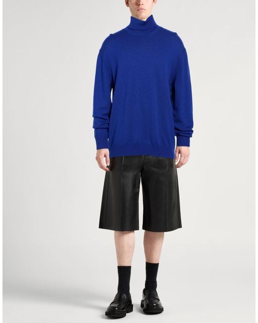 Ballantyne Blue Bright Turtleneck Wool for men