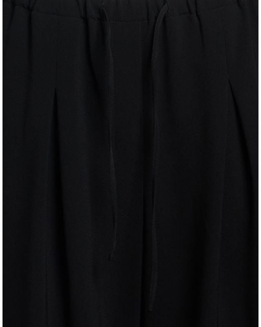 Theory Black Pants Triacetate, Polyester
