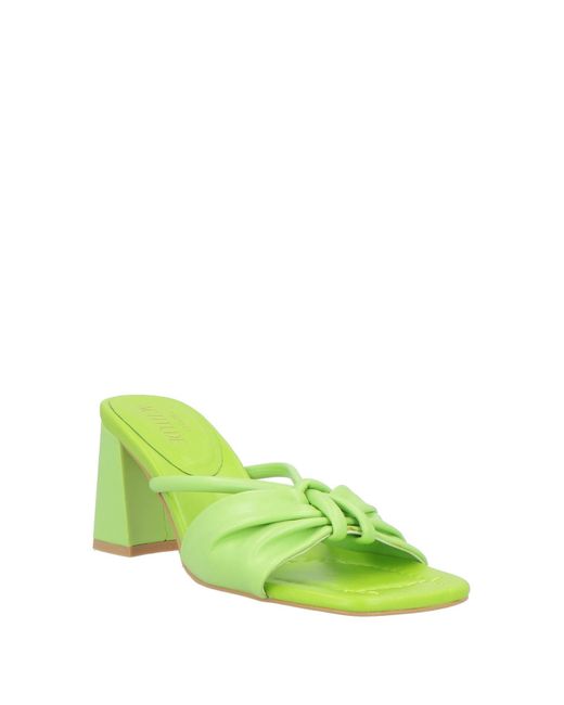 Twinset Green Sandals