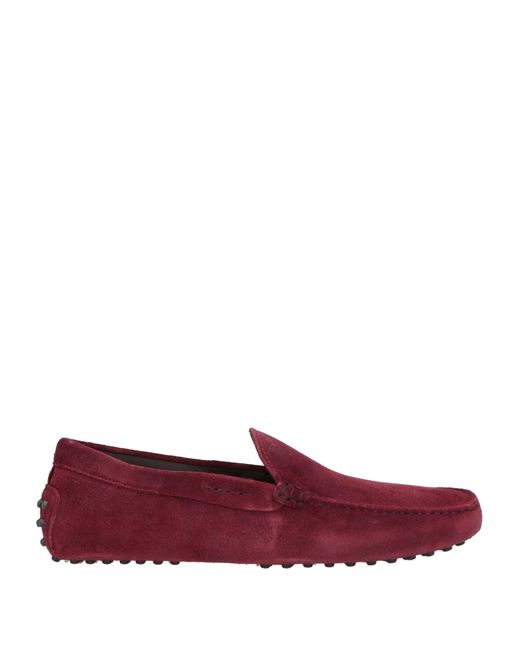 Tod's Red Loafers for men