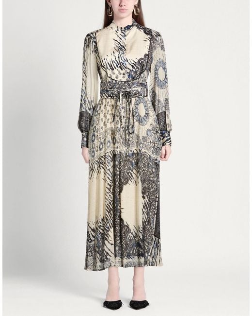 Shirtaporter Multicolor Midi Dress