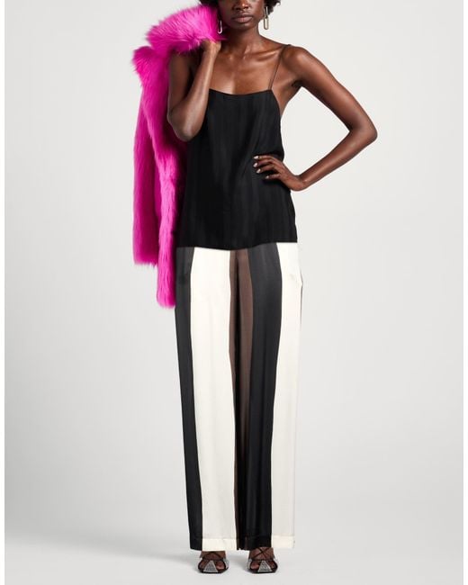 Gianluca Capannolo Black Chocolate Pants Silk