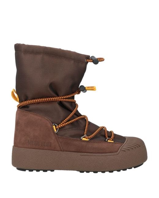 Stivale di Moon Boot in Brown da Uomo