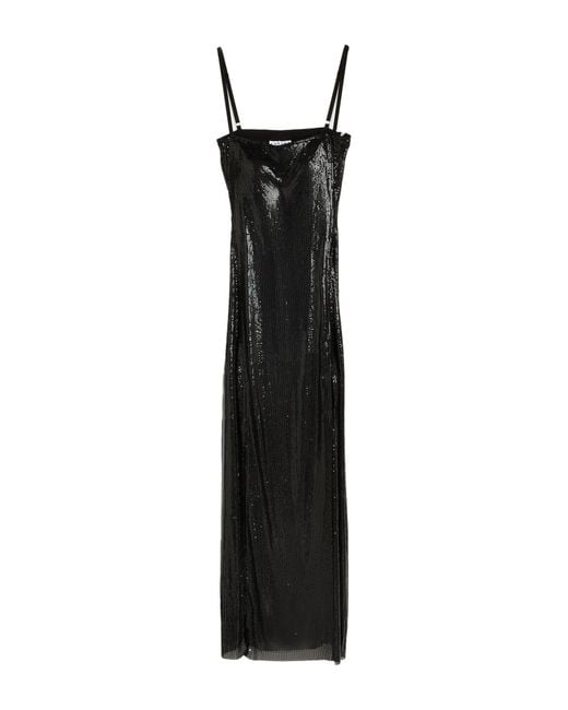 POSTER GIRL Black Maxi Dress Aluminum