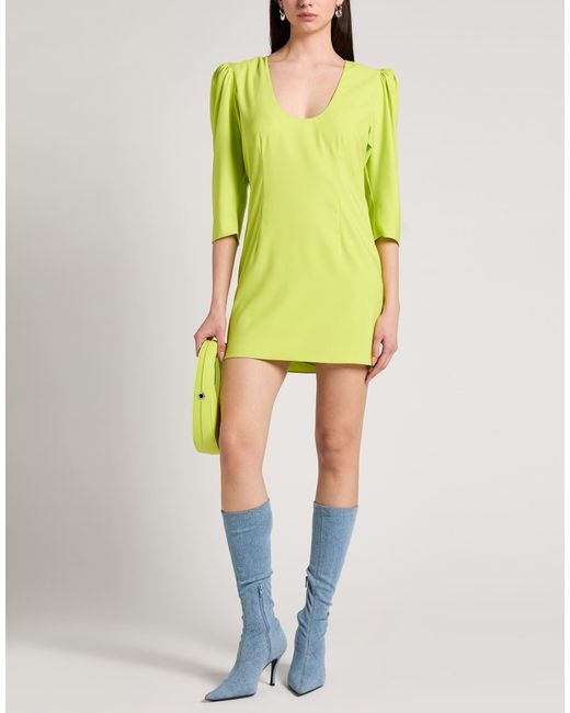 DSquared² Yellow Mini Dress