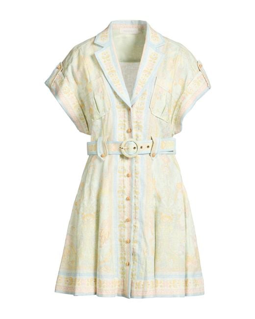 Zimmermann White Mini Dress