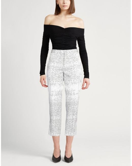 Jil Sander White Trouser