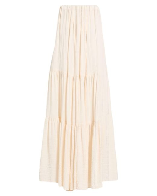 ELEH White Maxi Skirts