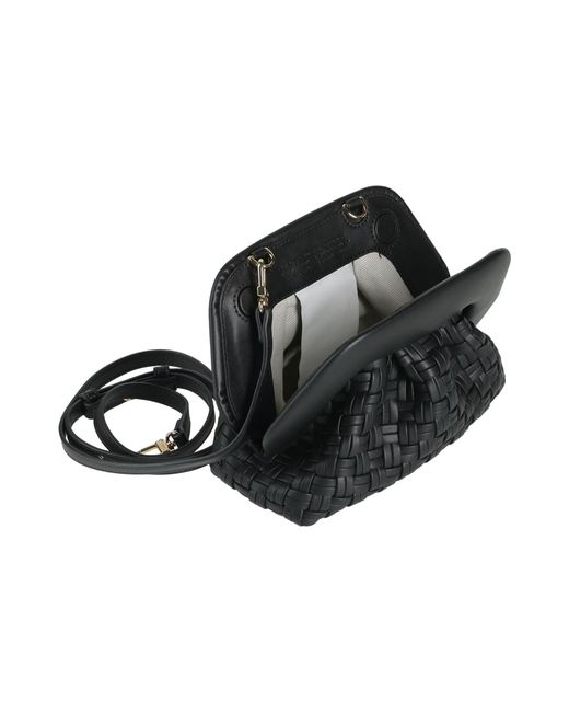 THEMOIRÈ Black Gea -- Handbag Textile Fibers