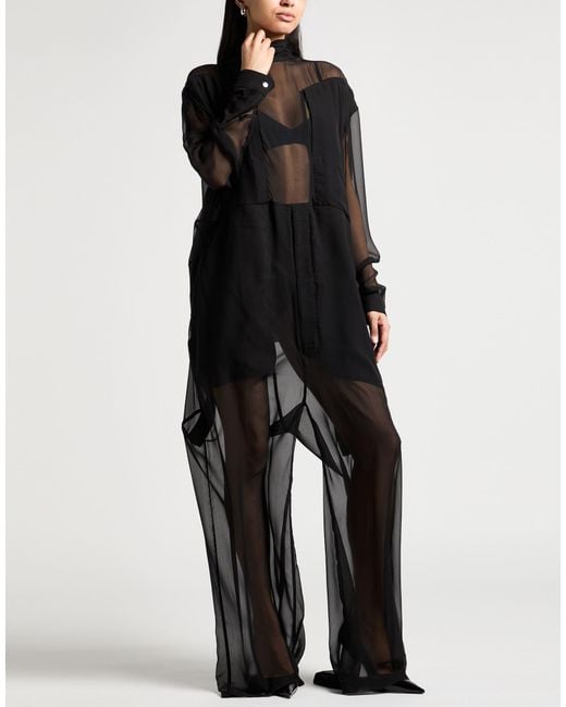 Rick Owens Black Jumpsuits