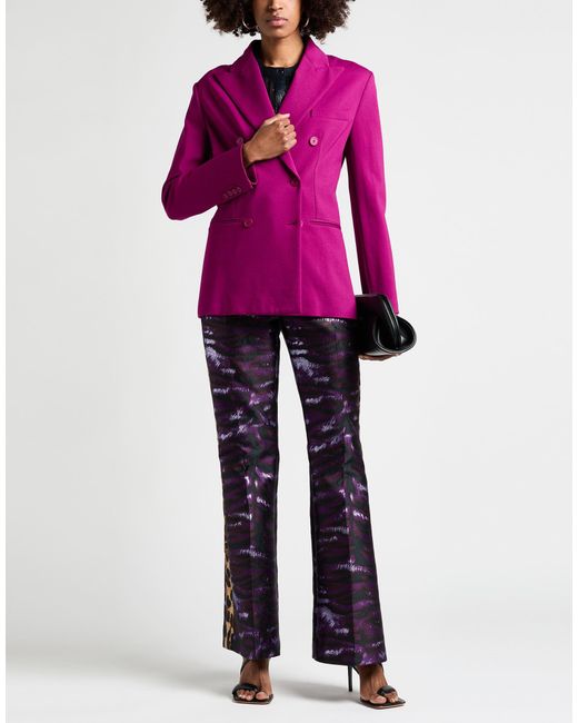 Clips Pink Blazer Viscose, Polyamide, Elastane