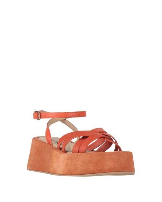 Janet & Janet Red Sandals