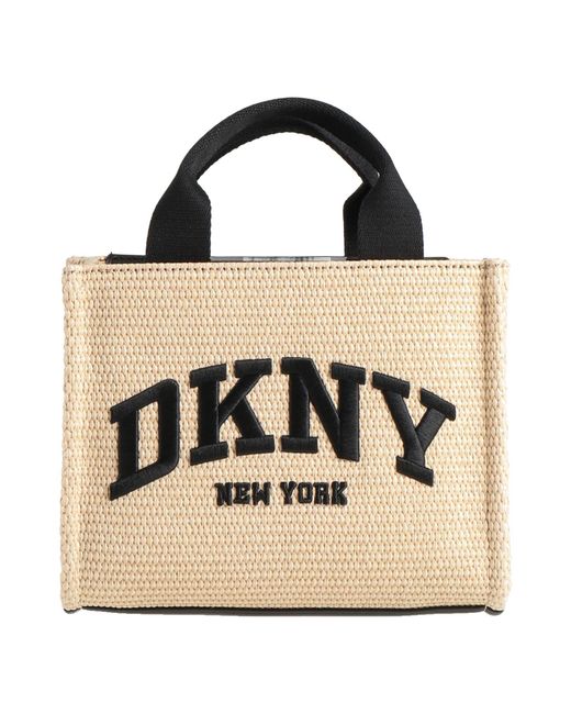 DKNY Natural Sand Handbag Polypropylene, Polyester, Polyurethane