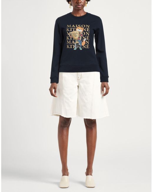 Maison Kitsuné Blue Sweatshirt