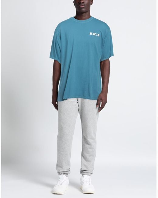 Berna Blue Pastel T-Shirt Cotton for men