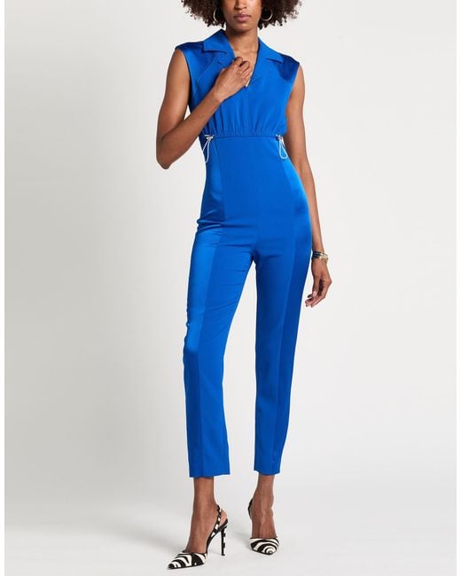 Boutique Moschino Blue Jumpsuit