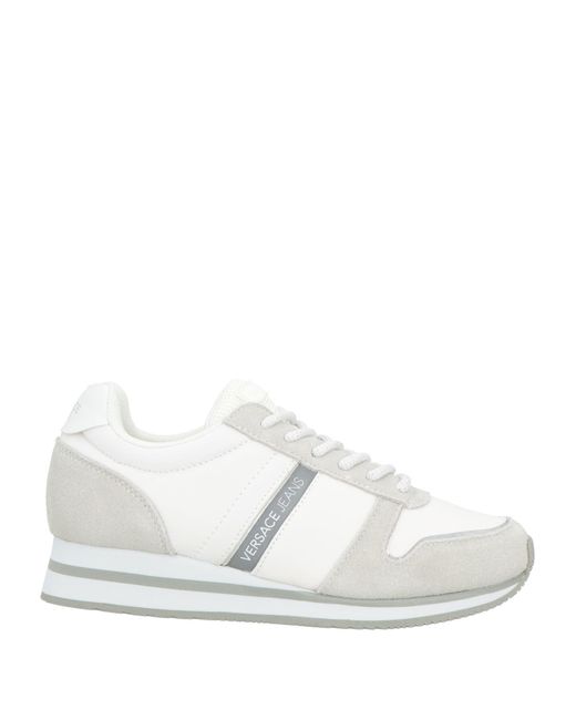 Versace Jeans White Trainers