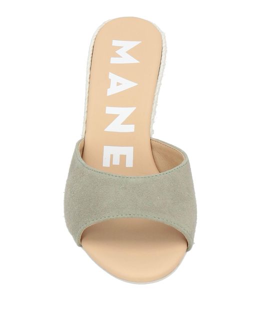 Manebí Natural Espadrilles Leather