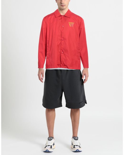 DOUBLE A by WOOD WOOD Red Jacket for men