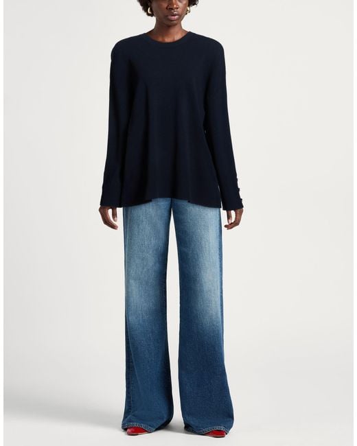 Elena Miro Blue Sweater Viscose, Polyester