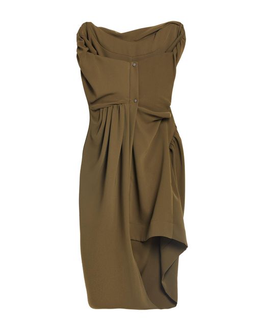 Vivienne Westwood Green Midi Dress