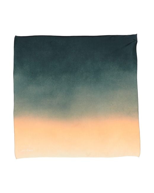 Jil Sander Green Scarf