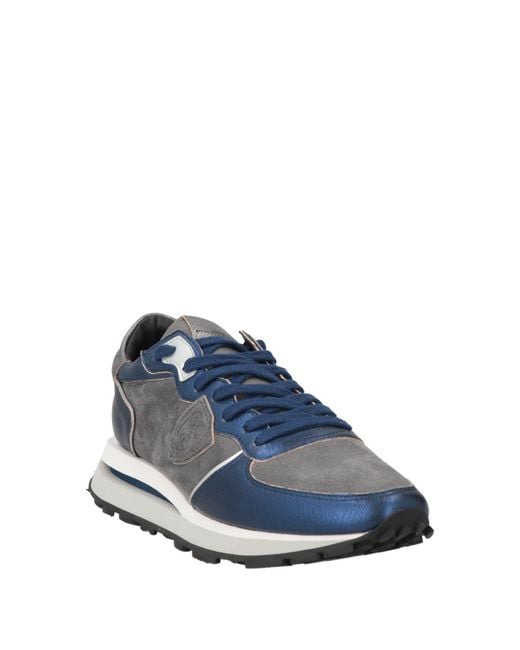 ACBC x PHILIPPE MODEL Blue Trainers