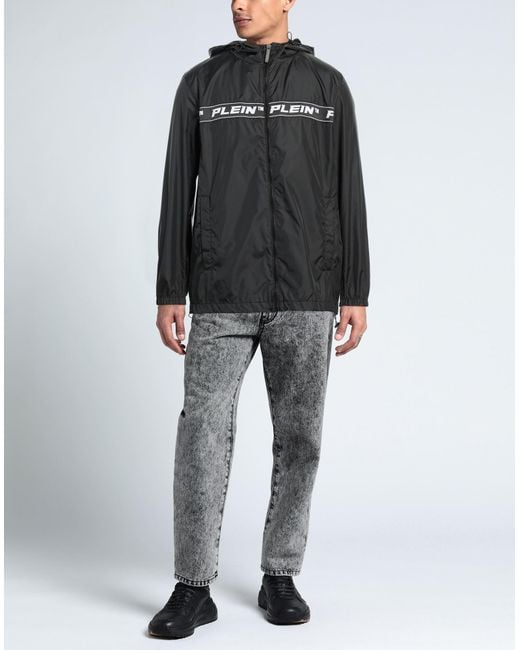 Philipp Plein Black Jacket for men