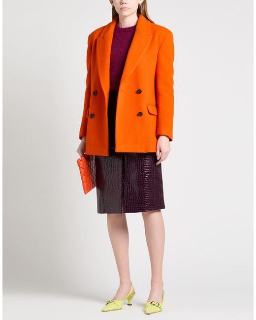 Abrigo Il Cappottino de color Orange