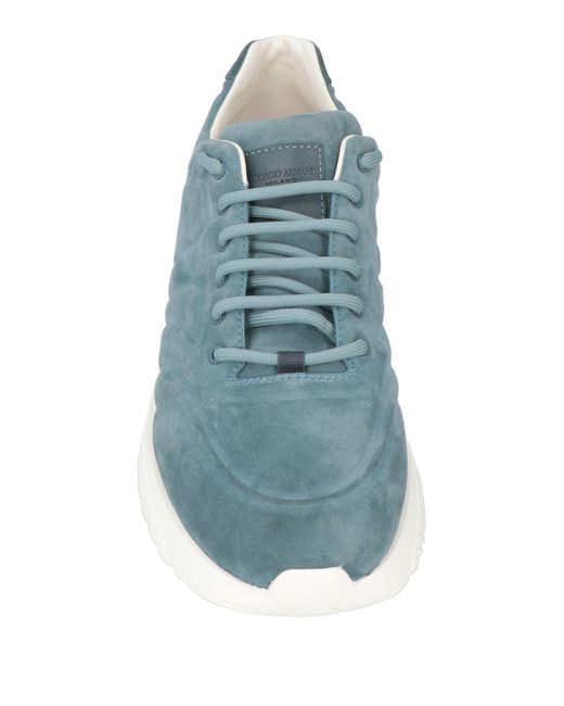 Sneakers Giorgio Armani de hombre de color Blue