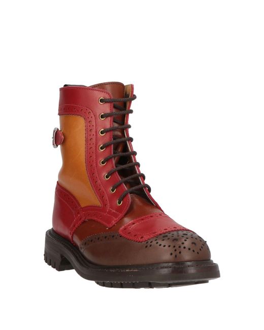 Tricker's Brown Ankle Boots Leather