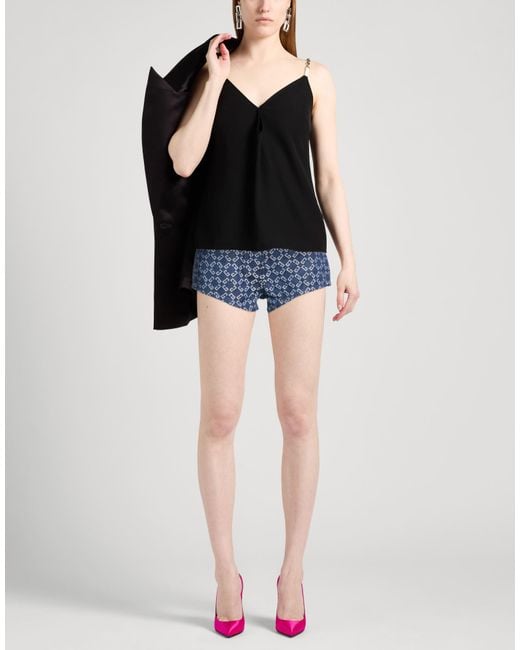 Givenchy Blue Denim Shorts Cotton