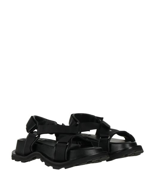 Jil Sander Black Sandals