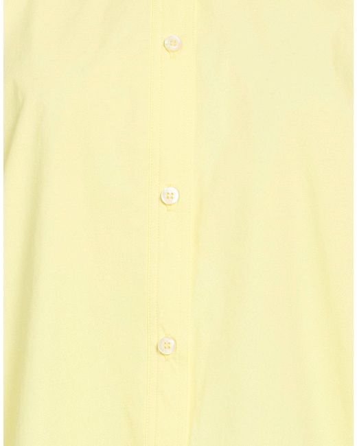 MSGM Yellow Shirt Cotton