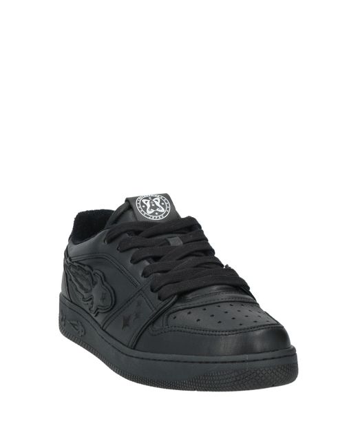 ENTERPRISE JAPAN Black Sneakers Goat Skin for men