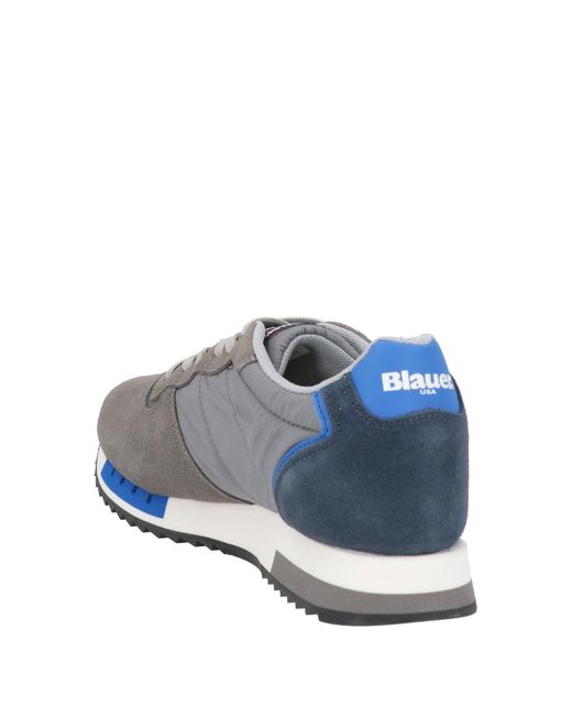 Blauer Sneakers in Gray für Herren