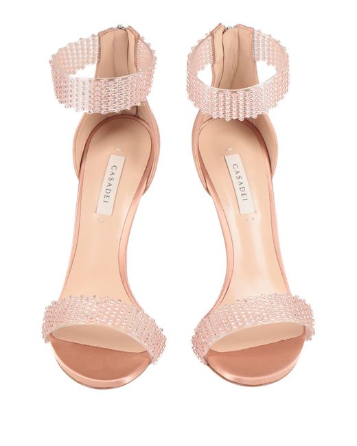 Casadei White Sandals