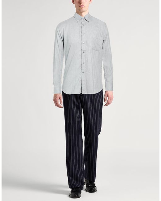 Camisa Canali de hombre de color Gray