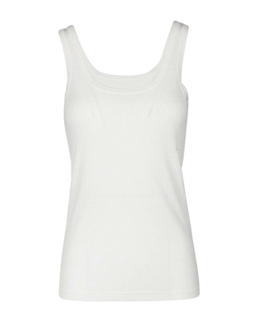 Jucca White Tank Top