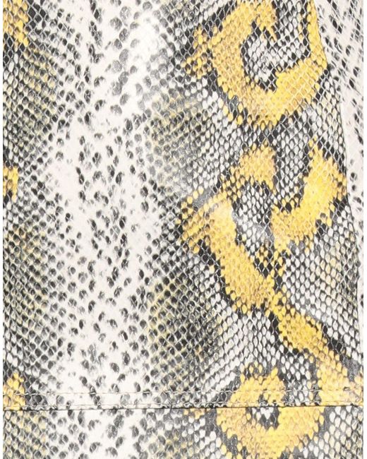 Dorothee Schumacher White Mini Skirt Lambskin