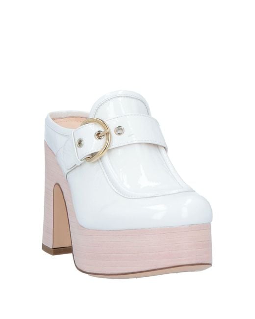 Mules & Sabots Agl Attilio Giusti Leombruni en coloris White