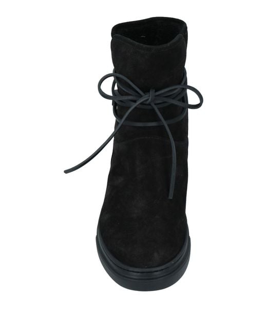 Hogan Black Ankle Boots