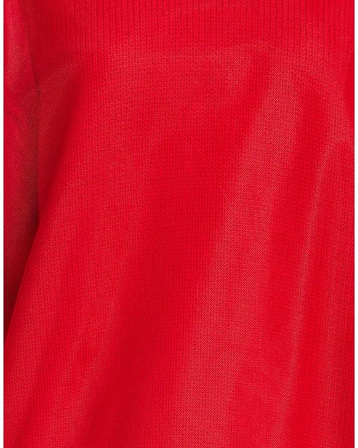 MSGM Red Sweater Wool, Polyamide