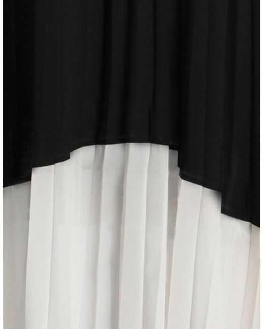 Kaos Black Maxi Dress Polyester
