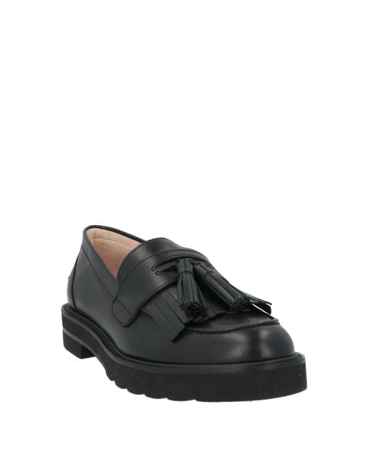 Stuart Weitzman Black Mokassin