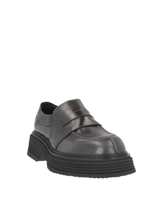 THE ANTIPODE Gray Loafers Leather for men