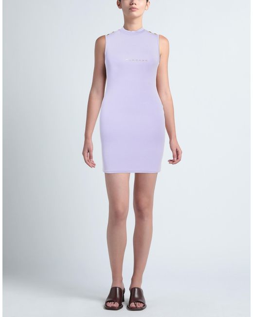 Mangano Purple Mini Dress
