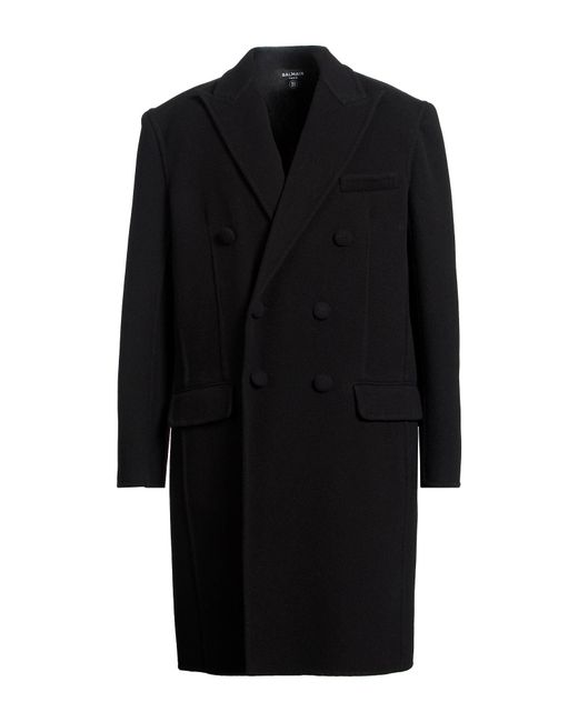 Balmain Black Coat for men